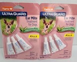 2x Hartz UltraGuard EAR MITE TREATMENT for Dogs WITH ALOE Pet Care Dog 3... - $14.84