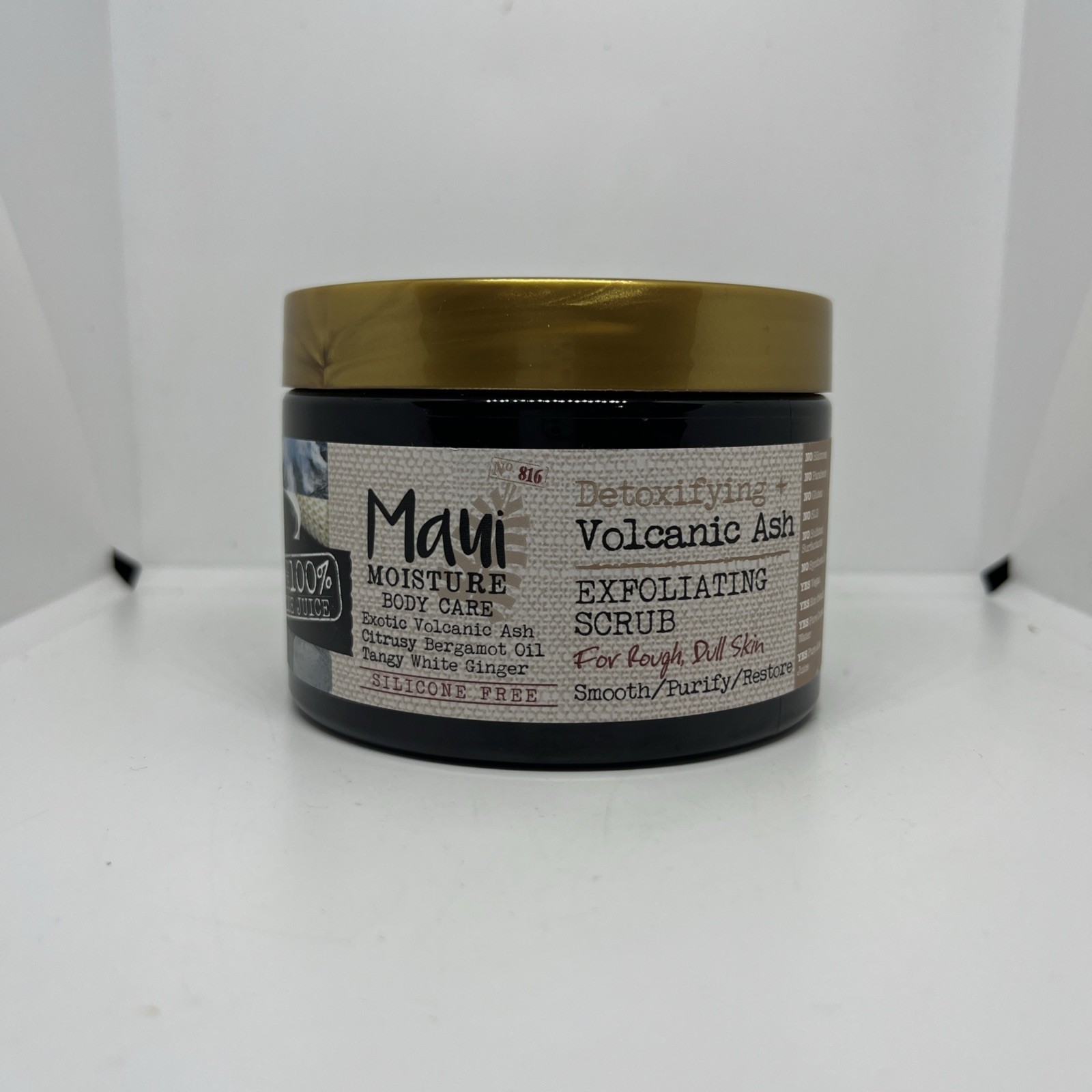 Maui Moisture Body Care Detoxifying and Volcanic Ash Exfoliating Scrub New - £43.25 GBP