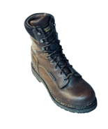 GEORGIA BOOT Men&#39;s Work Brown Leather Waterproof ASTM F2892 GB00318 Size... - £49.91 GBP