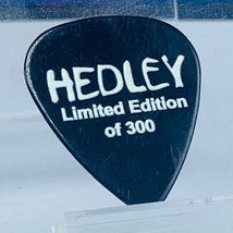 Guitar Pick vtg Hedley concert band memorabilia limited edition to 300 v... - £7.75 GBP