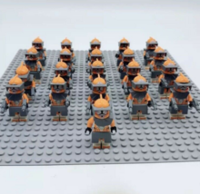 21Pcs Bomb Squad Clone Troopers Star Wars Clone Wars Minifigures Collection Toys - £26.51 GBP