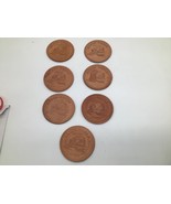 Klein Tools Racing Leather Coaster 7 Set - $11.88