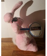 Vintage Energizer Bunny Plush w/ Drum Large 22&quot; Pink - 1995 READ - £23.34 GBP
