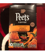 PEET&#39;S COFFEE HONEY ALMOND KCUPS 10CT - £14.87 GBP