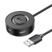 MINDPURE US034 0.3m Cabled USB Hub 4 Port Docking Station USB 2.0 Splitt... - $4.30