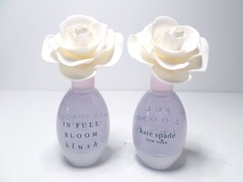 2 Kate Spade In Full Bloom Blush by Kate Spade Eau de Parfum Spray 0.25 oz Mini - £11.76 GBP