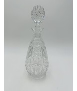 Cristal De Lorraine Decanter Crystal French Midcentury Cut from 1950s # ... - $148.50