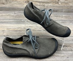 Keen Howser Suede Oxford Lace Up Comfort Grey Sneaker Shoe  Mens Sz 8.5 - $29.70