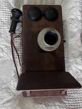 Antique Western Electric Model 317-N-P-R-S Oak Wood Wall Telephone - $250.00
