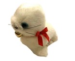 Milica MIlls Plush Small  Vintage White Blue Eyed  6 Inch Seal - $9.77