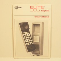 AT&amp;T Elite 305 Telephone Instructions Manual Only - $14.84