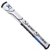 Super Stroke 3.0 Traxion White /blue/gray Putter Grip / Free Masters BM - $29.65