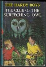 Clue of the Screeching Owl by Franklin Dixon Hardy Boys Series #41 Matte Blue [H - £46.63 GBP