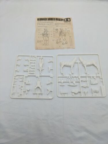 *NO Box* Tamiya Wehrmacht Mounted Infantry Plastic Model Kit - $8.90