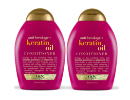 OGX Anti Breakage + Keratin Oil Conditioner, 13 Ounce 2 Pack - £21.25 GBP