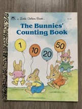 Vintage 1991 The Bunnies&#39; Counting Book Hardcover Little Golden Book - £5.16 GBP