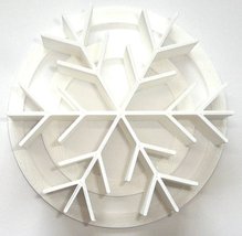 Snowflake Design Pattern Concha Cutter Mexican Sweet Bread Stamp USA Made PR4396 - £6.27 GBP