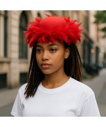 100% Wool Jack McConnell Classic Red Feather Derby Rodman Church Size 6 ... - €90,31 EUR