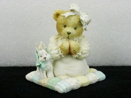 Cherished Teddies Vintage Resin Figurine 1992, &quot;Patrice&quot; Saying Thank Yo... - $14.65