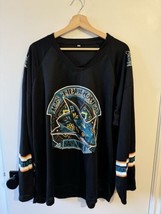 MENS XL San Jose Sharks Los Tiburones Hockey Jersey - £16.06 GBP