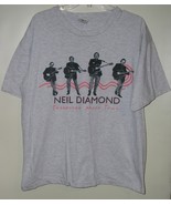 Neil Diamond Concert Tour T Shirt Vintage 1996 Tennessee Moon Size X-Large - $109.99