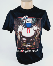 Ghostbusters Stay Puft Marshmallow Man Black T-Shirt - Size Medium - NWT New - £11.86 GBP
