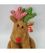  TY Classic 2006 Plush Holiday Christmas CHESTNUTS With Tags 14&quot; Reindee... - £15.56 GBP