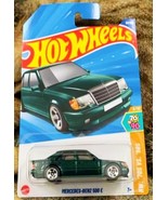 HOT WHEELS 2025 NEW Case C MERCEDES BENZ 500e HW &#39;70s vs &#39;90s FREE Prote... - £5.04 GBP