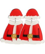 Christmas Santa Suit Women’s Dangle Drop Earrings NEW - $17.82