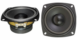 New (2) 4&quot; Woofer Speakers.Home Audio Replacement Pair.4.5&quot; Total Frame.... - £56.37 GBP