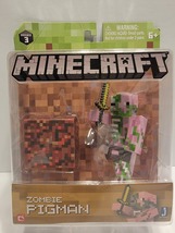 New Minecraft Series 3 Zombie Pigman 3 Inch Action Figure Collectible NIP RARE - £44.17 GBP