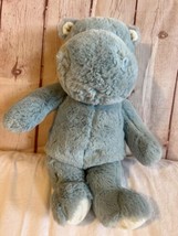 Dreamy Blue Hippo Plush Cloud b Hugginz Soft Toy Stuffed Animal Gold Stars Lovey - £17.31 GBP