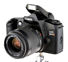 STuDENTS Canon EOS Rebel G w Canon EF 35-80mm f/4-5.6 Macro Standard Zoom NiCE! - £95.12 GBP