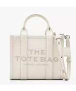 MARC JACOBS The Leather Crossbody Tote Bag – Cotton - $280.00