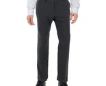 Alfani Mens Slim-Fit Slim-Fit Stretch Solid Dress Pants in Charcoal-38/30 - $32.99