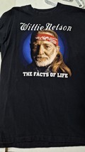 VINTAGE WILLIE NELSON ~ THE FACTS OF LIFE  CONCERT TOUR T-SHIRT / Size X... - €19,01 EUR