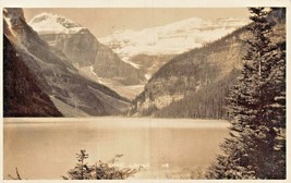 Banff Alberta Canada~Lake LOUISE~1928 Harmon Real Photo Postcard - £4.53 GBP
