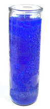 Diya Blue 7-Day Jar Candle - Handcrafted Indian Essential Oil Scented - $46.49