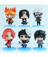 Naruto Shippuden Mini Anime Figures Kakashi Obito Sasuke Itachi Sakura C... - $13.92 CAD+