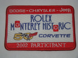 (2002) Monterey Historic - Participant Patch - $40.00