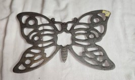 Vintage FBR Aluminum Table Trivet 10.75 Inch Cute Retro Footed - $15.99