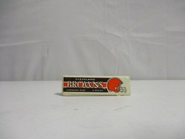 Cleveland Browns Vintage Sealed Pack Of Chewing Gum Rare 1980s - £19.46 GBP