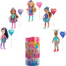 Barbie Chelsea Color Reveal Doll with 6 Surprises: 4 Bags Contain Skirt ... - $17.99