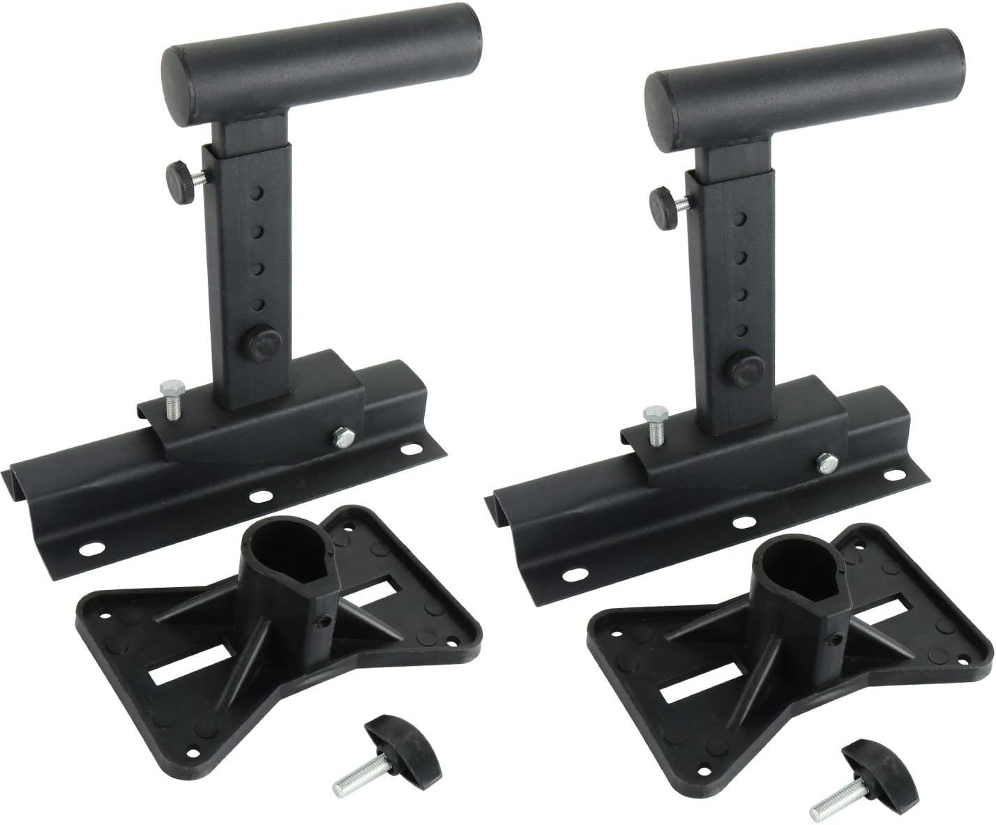Yaeccc Pair Of Speaker Wall Mounts, Universal Bookshelf Speaker Mounting... - $41.92