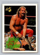 Jake &quot;The Snake&quot; Roberts #108 1990 Classic WWF - £1.56 GBP