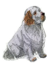 Amazing Custom Dog Portraits[Clumber Spaniel] Embroidered Iron On/Sew Pa... - $12.86