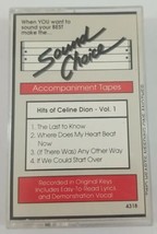 Karaoke Celine Dion Hits of Celine Dion Vol 1 Cassette Tape 1991 Sound Choice  - £7.52 GBP