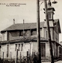 Bordeaux France Rue Pont Martin Lormont City 1910s Postcard PCBG12A - £15.65 GBP