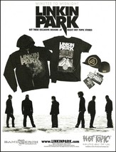 Linkin Park 2006 Minutes to Midnight tour ad Hot Topic Clothing advertisement - £3.38 GBP