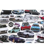 VW Mk2 Golf GTI laminated photo quality cell phone laptop decal vinyl st... - $178.67 MXN